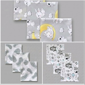 Ситцева пелюшка для немовлят 100×110 см